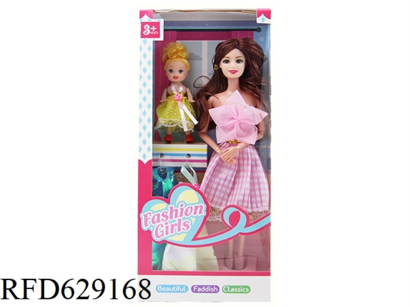 11.5 INCH FASHION DOLL+ACCESSORIES