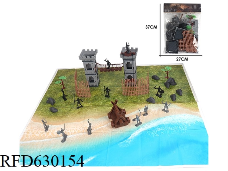 107PCS ANCIENT WARRIOR SET+MAP