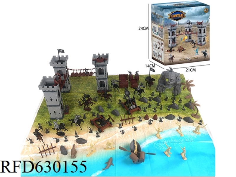 KNIGHT SET+MAP 293PCS