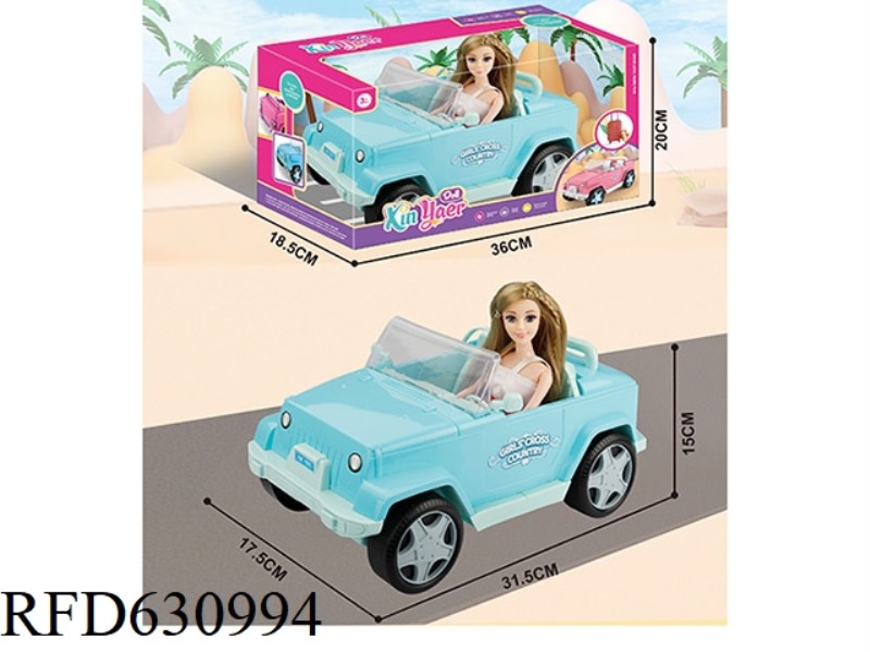 BARBIE CONVERTIBLE OFF-ROAD VEHICLE