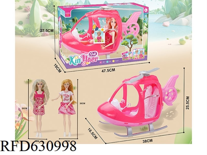 XINYAER BARBIE DOLL HELICOPTER