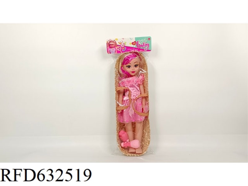 18 INCH EMPTY BODY BIG EYE FEMALE FASHION BARBIE DOLL GIRL WITH IC MUSIC WITH FRAGRANT WATER BOTTLE+
