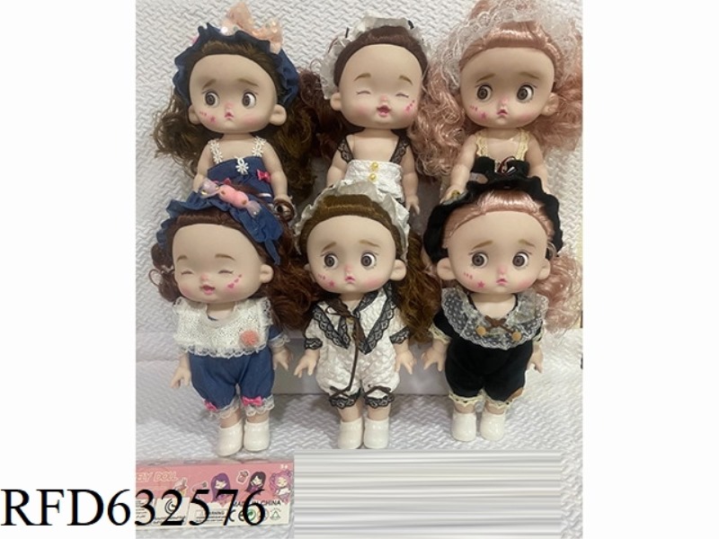 11 INCH FULL VINYL EXPRESSION DOLL