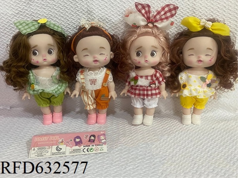 11 INCH FULL VINYL EXPRESSION DOLL