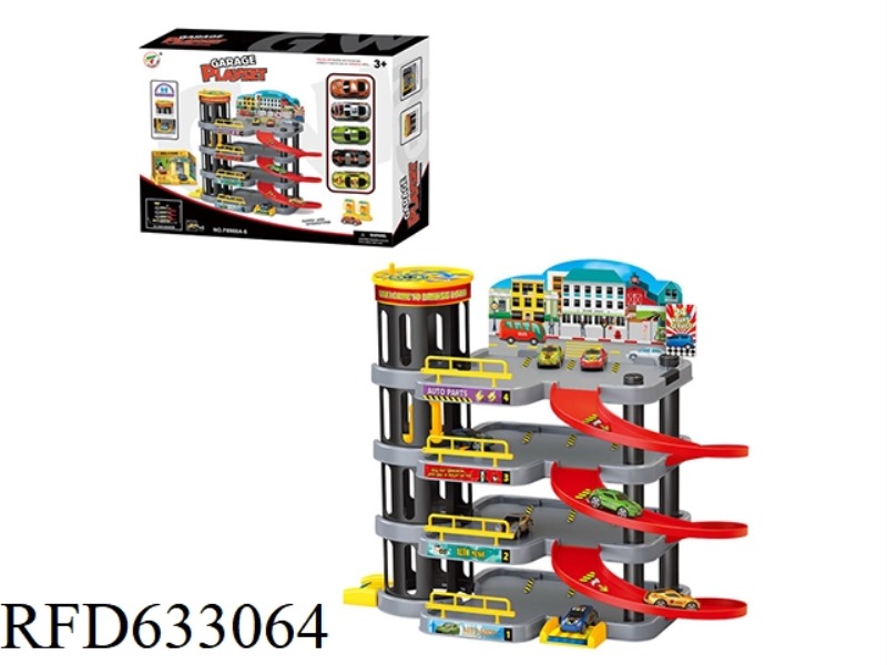 FAST FOOD TRUCK SUPPORTING FACILITIES AND 2 PEOPLE