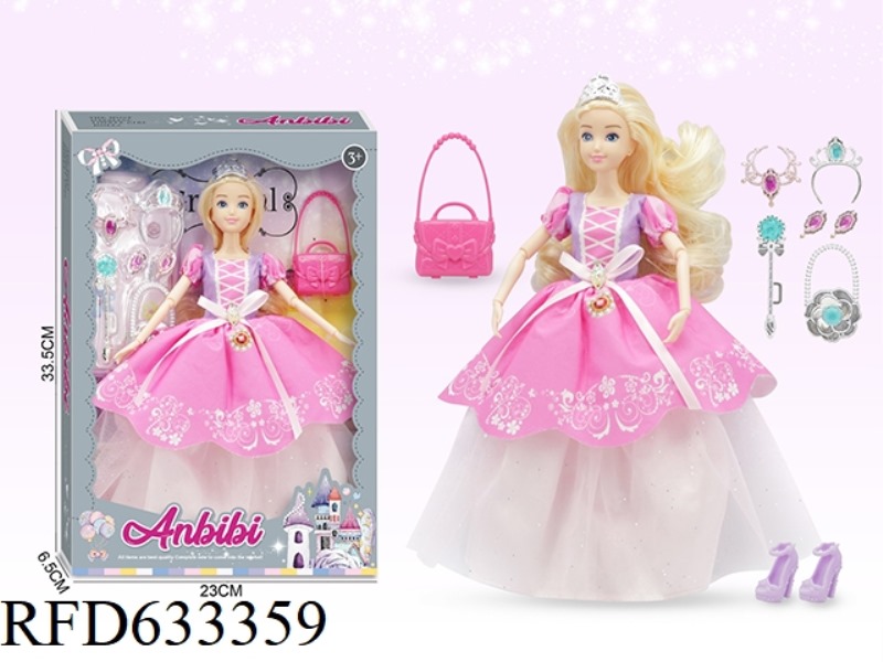 11.5 INCH JOINT BODY RAPUNZEL DOLL