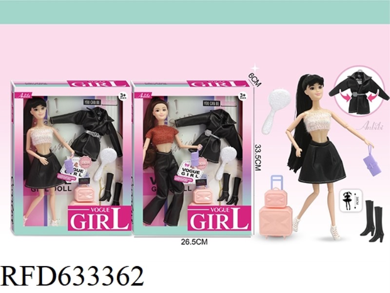 AESTHETIC FASHION WEARS BROWN DOLLS.