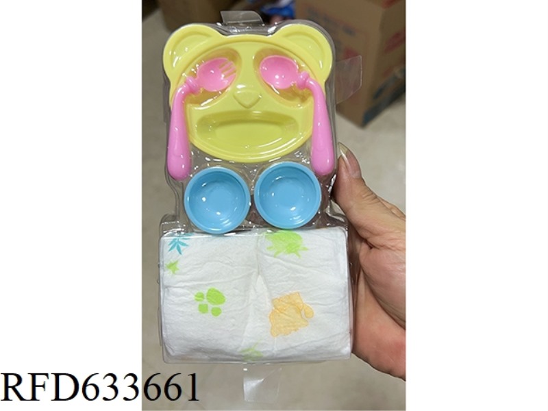 CUTLERY COVERS WITH DIAPERS