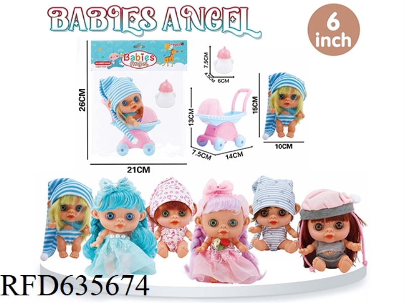 6-INCH FAT BOY DOLL (TWO ACCESSORIES)