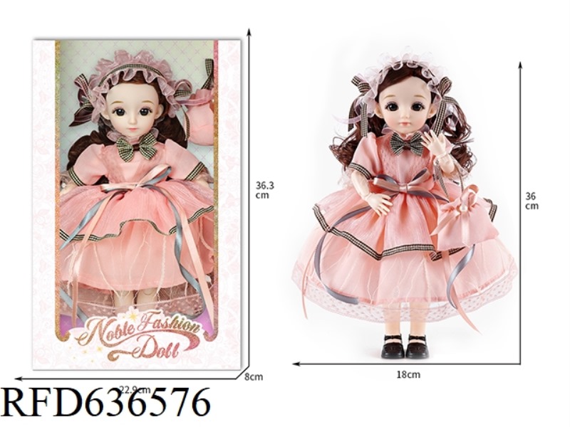 BUTTERFLY DOLL -12-INCH TIDE PLAYING PINK DRESS
