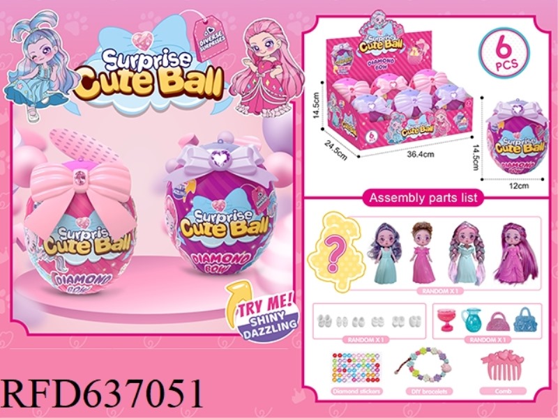 BOW EGG (6PCS)