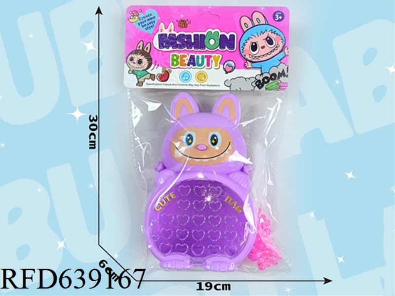 BOO BOO BAG WITH LIGHTS, MUSIC AND DOLL ACCESSORIES