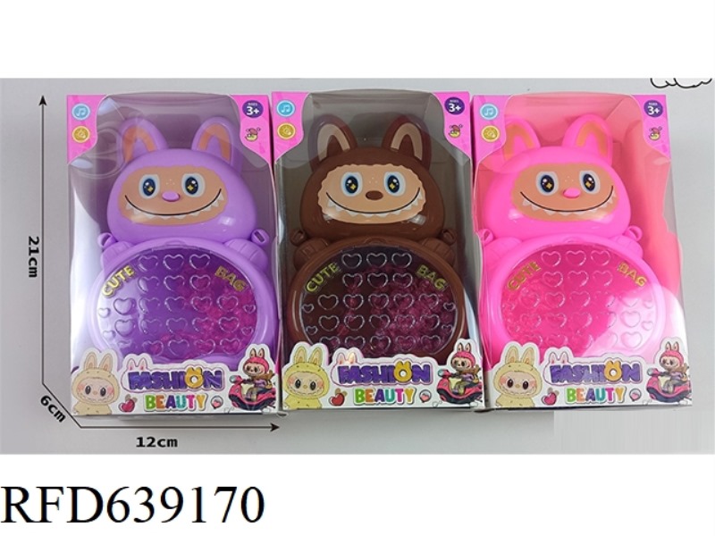BOO BOO BAG WITH LIGHTS, MUSIC AND DOLL ACCESSORIES