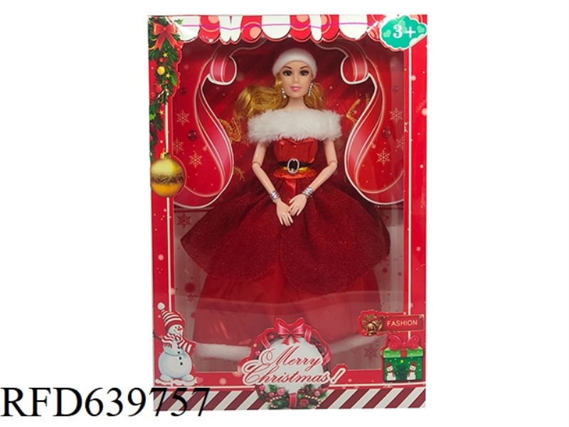 12-INCH CHRISTMAS DOLL