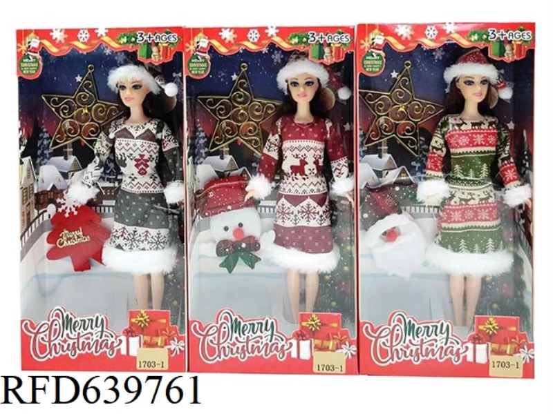 12-INCH CHRISTMAS DOLL