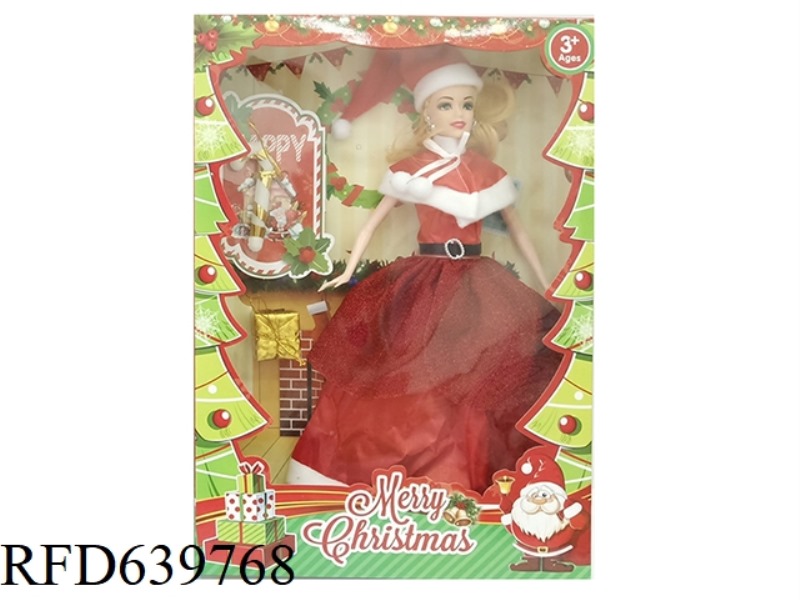 12-INCH CHRISTMAS DOLL