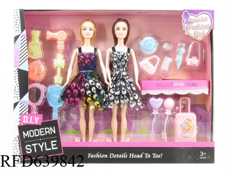 12 FASHION DOLL+ACCESSORIES