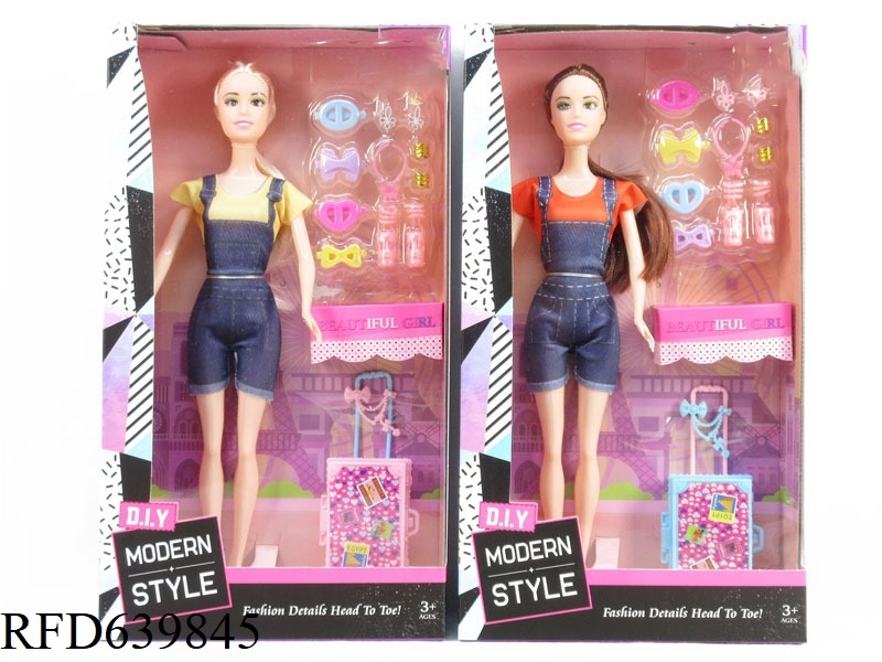 12 FASHION DOLL+ACCESSORIES