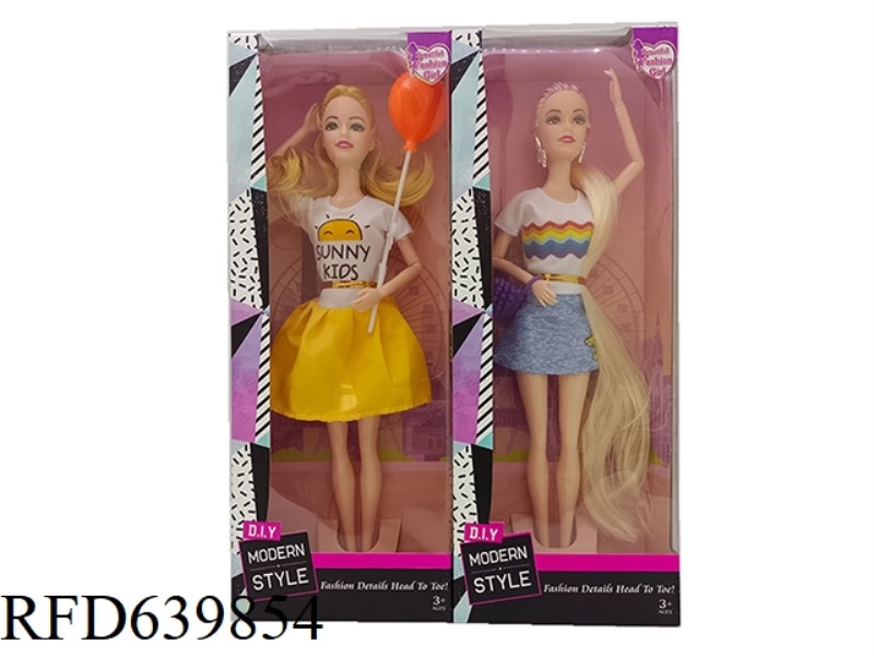 12 FASHION DOLLS