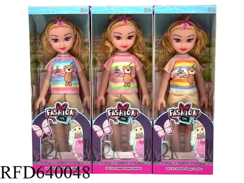 14-INCH NAKED BODY FAT BOY DOLL CASUAL SHORTS CLOTHING WITH MUSIC
