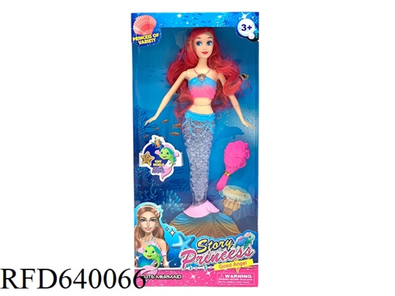 11-INCH BARBIE MERMAID DOLL WITH ACCESSORIES WITH LIGHTING AND MUSIC