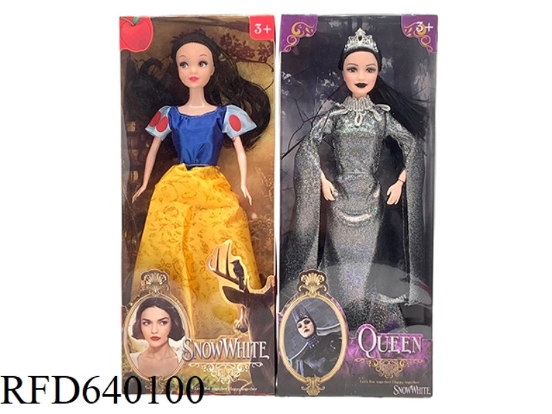 11-INCH SOLID JOINT BODY SNOW WHITE LIVE VERSION OF BAD QUEEN STEPMOTHER AND SNOW WHITE