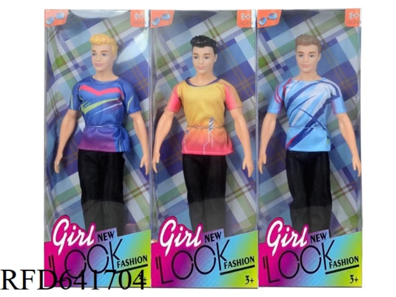 11.5 INCH LIVE HANDS FASHION MAN BARBIE