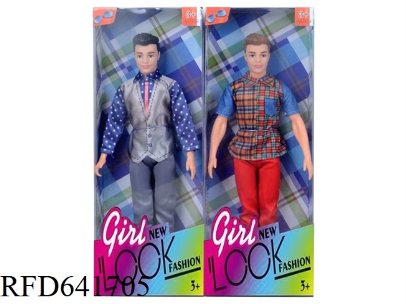 11.5 INCH LIVE HANDS FASHION MAN BARBIE