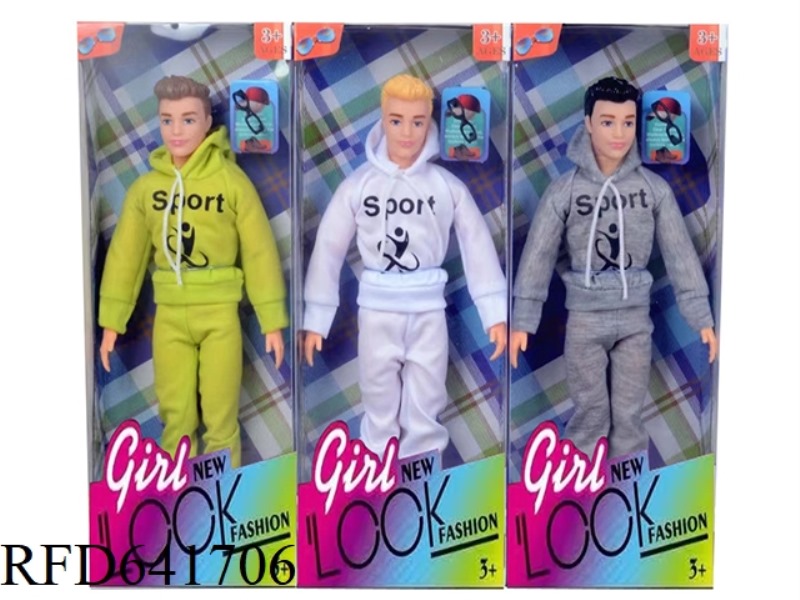 11.5 INCH LIVE HANDS FASHION MAN BARBIE