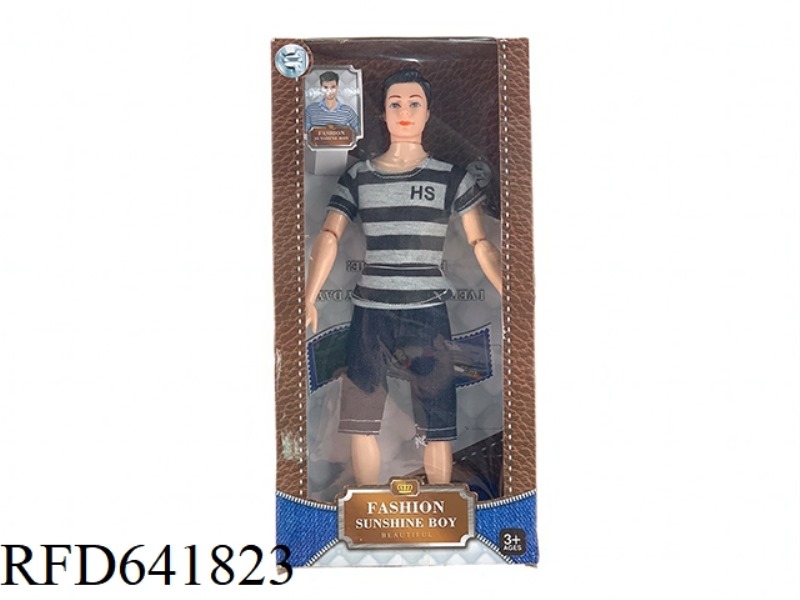 11.5-INCH, 12-JOINTED MAN BARBIE
