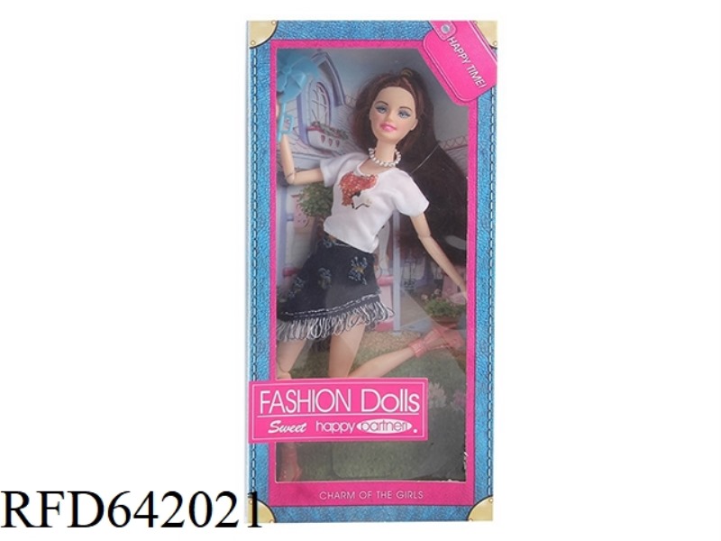 11.5-INCH, 11-JOINTED BODY FASHION BARBIE