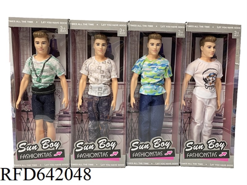 11-INCH WINDOW BOX BODY FASHION MAN BARBIE