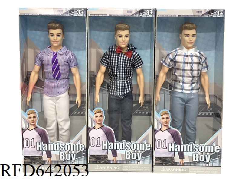 11.5 INCH WINDOW BOX BODY FASHION MAN BARBIE