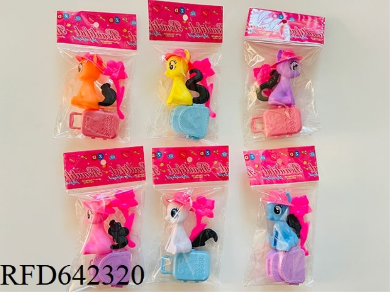 8 CM PONY WITH ACCESSORIES