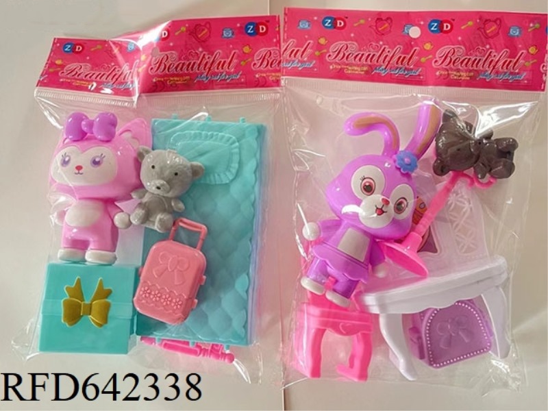 2 DOLLS MIXED