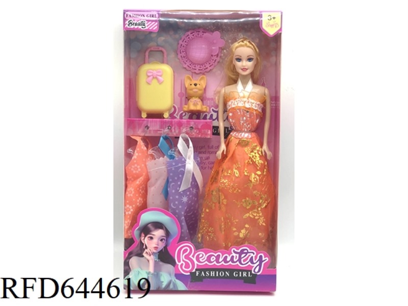 11-INCH SOLID DIRECTIONAL HAND BARBIE DOLL