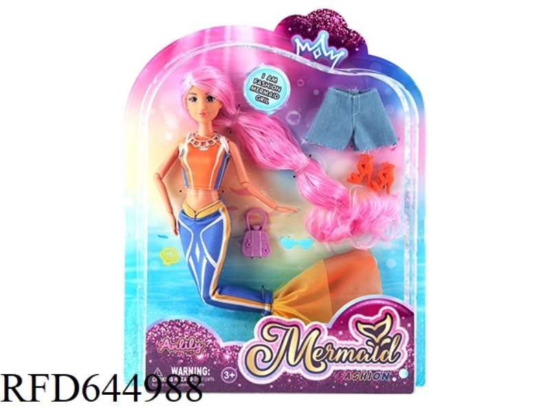 ANLILI 11.5 INCH REAL DOLL (BROWN COLOR)