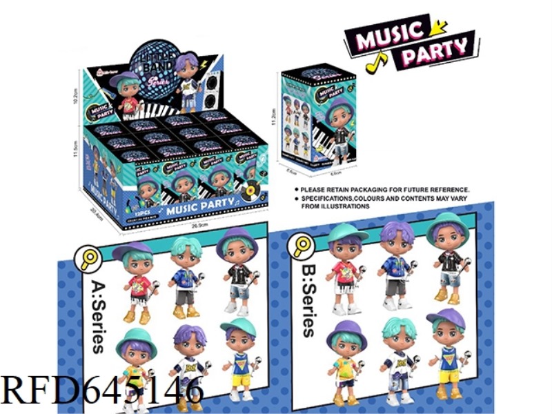 LITTLE BAND BOY BLIND BOX 12PCS