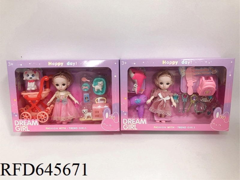 13 JOINTS 6 INCH MINI DOLL