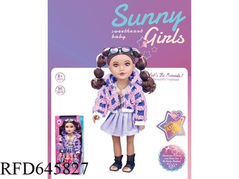 16 INCH YOUTH GIRLS' DRESS (VINYL)
