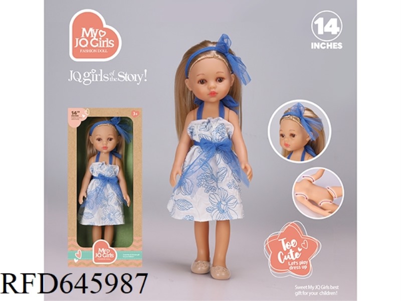 14-INCH NEW DOLL