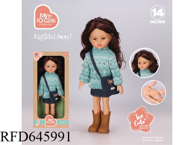 14-INCH NEW DOLL