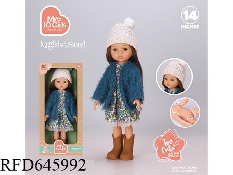 14-INCH NEW DOLL