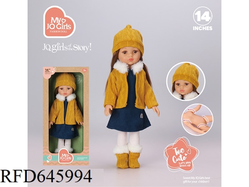 14-INCH NEW DOLL