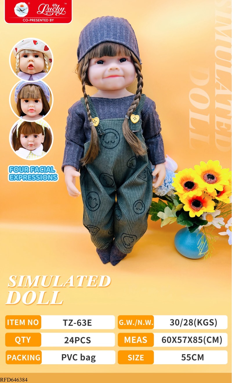 55CM REBORN DOLL 22 INCHES