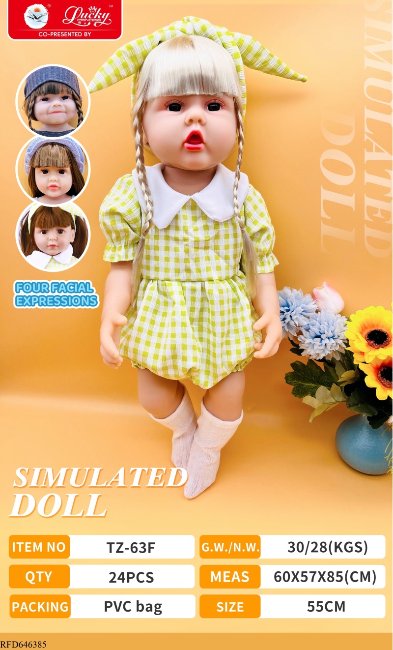 55CM REBORN DOLL 22 INCHES