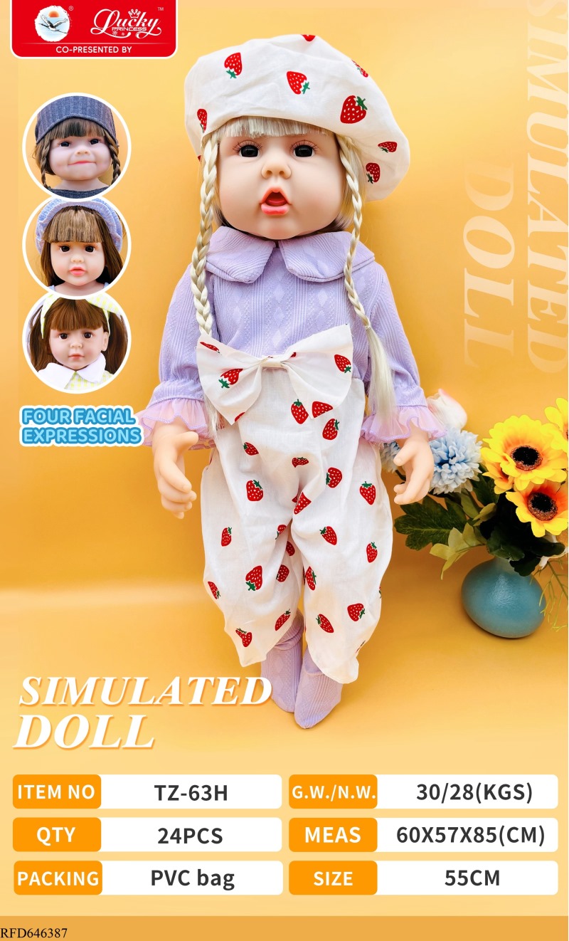 55CM REBORN DOLL 22 INCHES