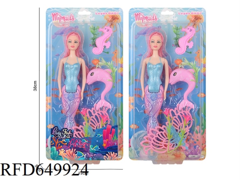 11 INCH MERMAID DOLL