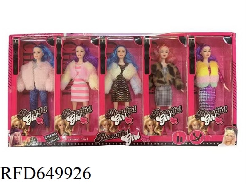 11-INCH BARBIE 5PCS