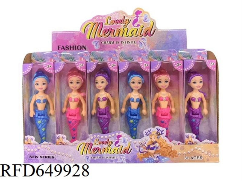 5 INCH MERMAID BARBIE 24PCS